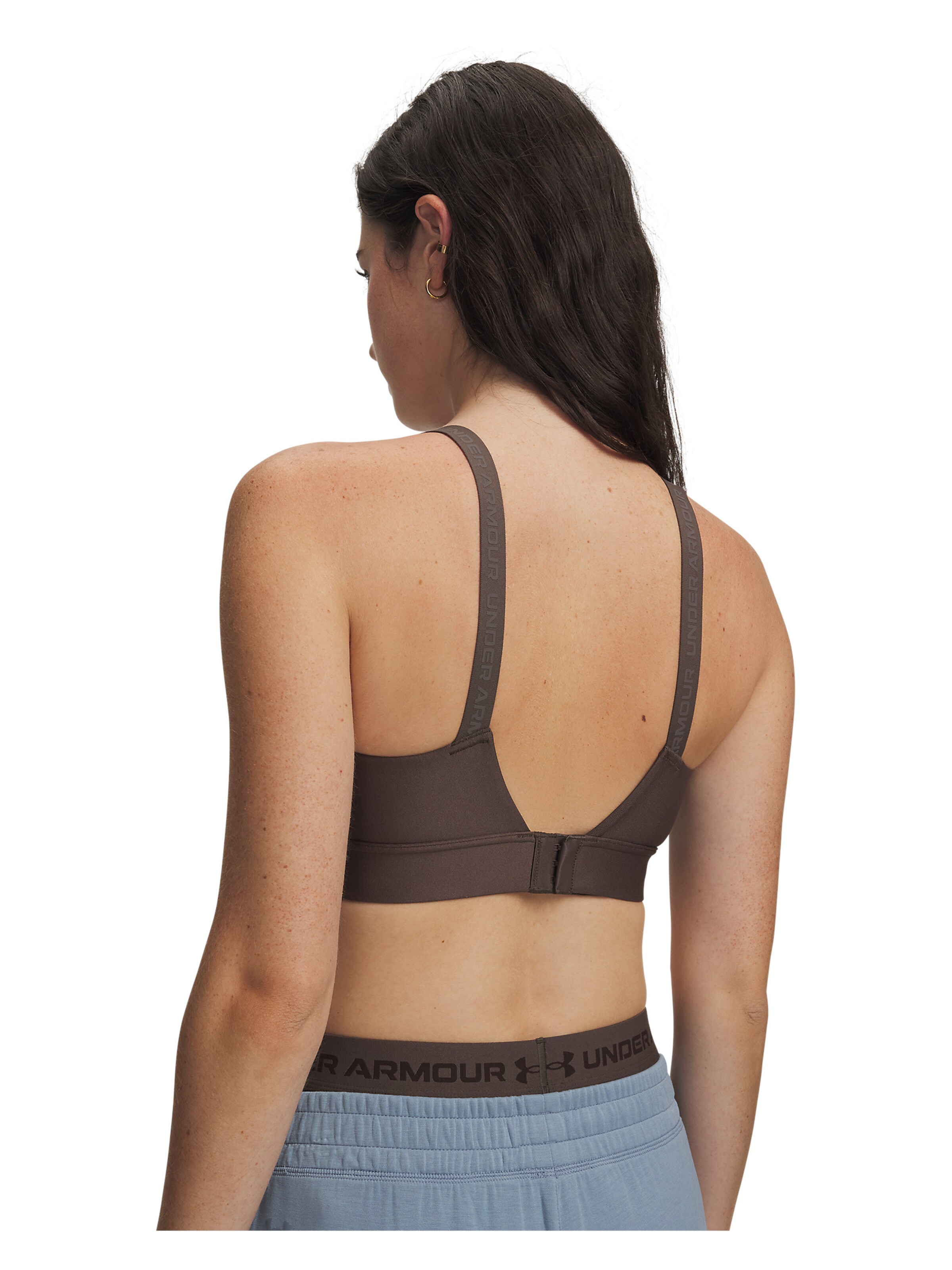 UNDER ARMOUR Bustier Sport-BH 'Infinity 2.0' in Braun