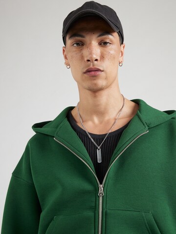 WEEKDAY Sweatvest 'Simon' in Groen