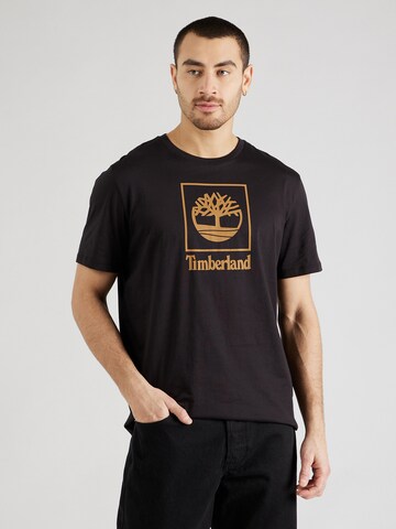 TIMBERLAND Koszulka w kolorze czarny: przód