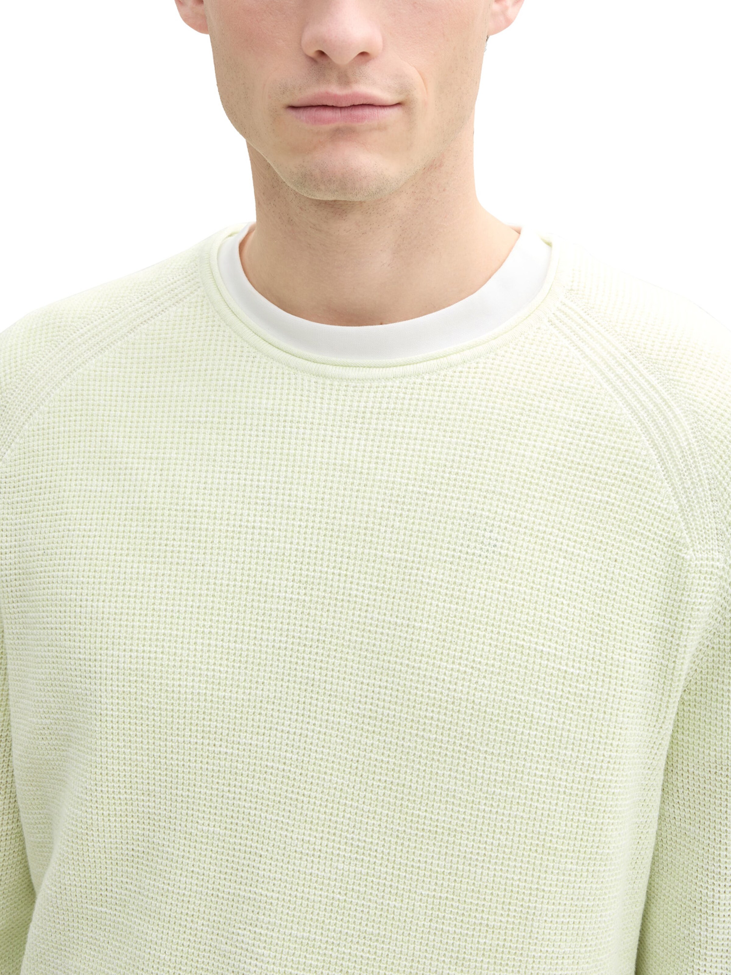 TOM TAILOR Pullover in Grün