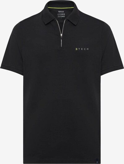 Boggi Milano Poloshirt in grün / schwarz / weiß, Produktansicht