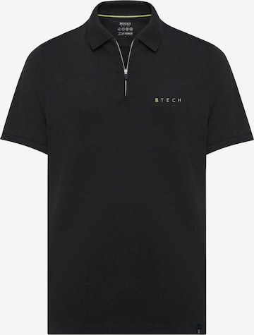 Boggi Milano Shirt in Zwart: voorkant