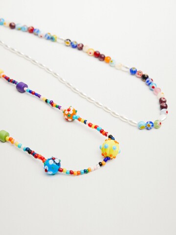 MANGO Necklace 'LUNA' in Mixed colors