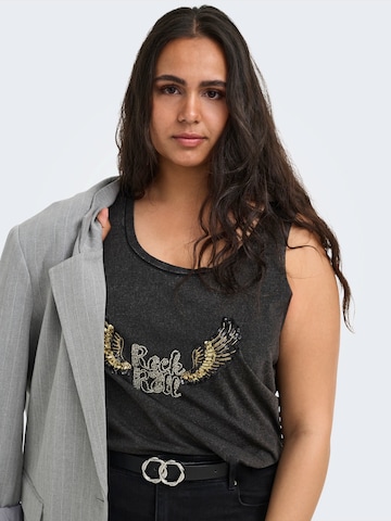 ONLY Carmakoma Top - fekete