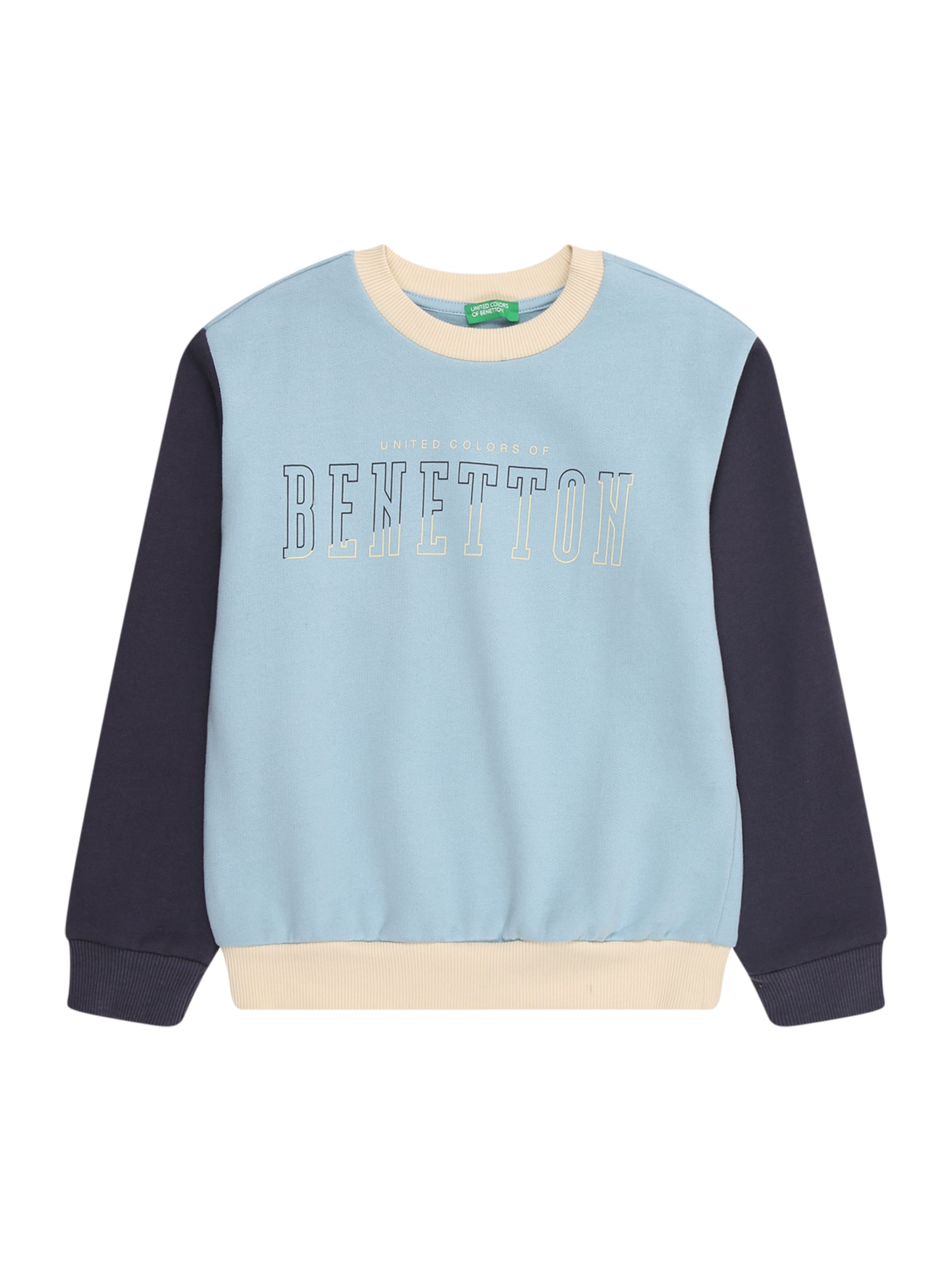 UNITED COLORS OF BENETTON Dressipluus, värv sinine: eest vaates