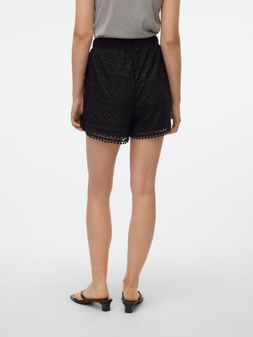 VERO MODA Loosefit Broek 'VMMAYA' in Zwart