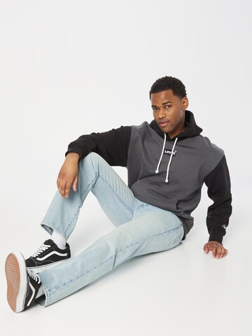 LEVI'S ® Regular Fit Sweatshirt 'Relaxed Graphic Hoodie' in Grau