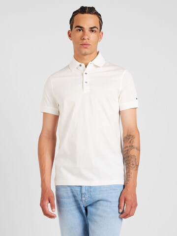 Tommy Hilfiger Tailored Majica | bela barva: sprednja stran