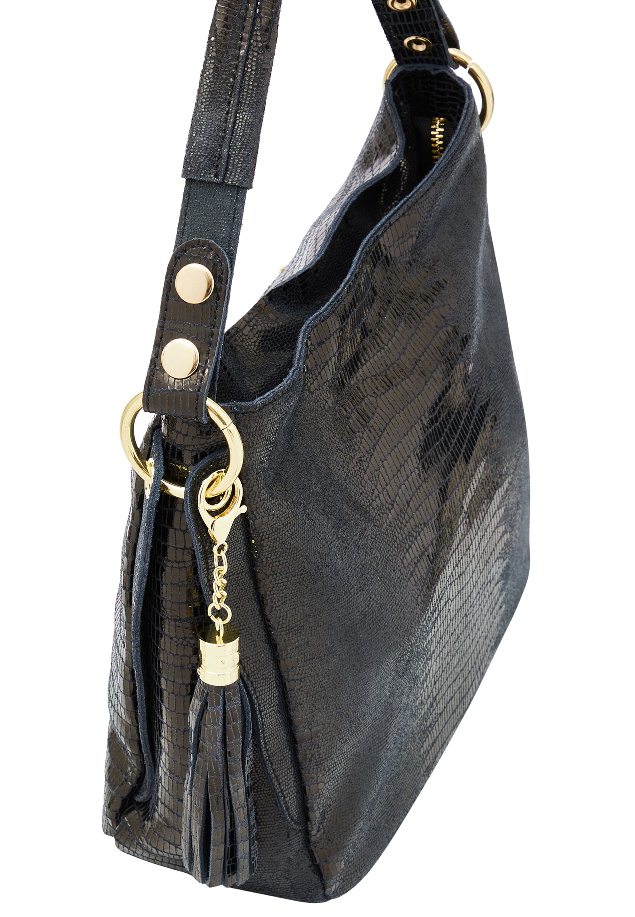 faina - Mala de ombro em azul