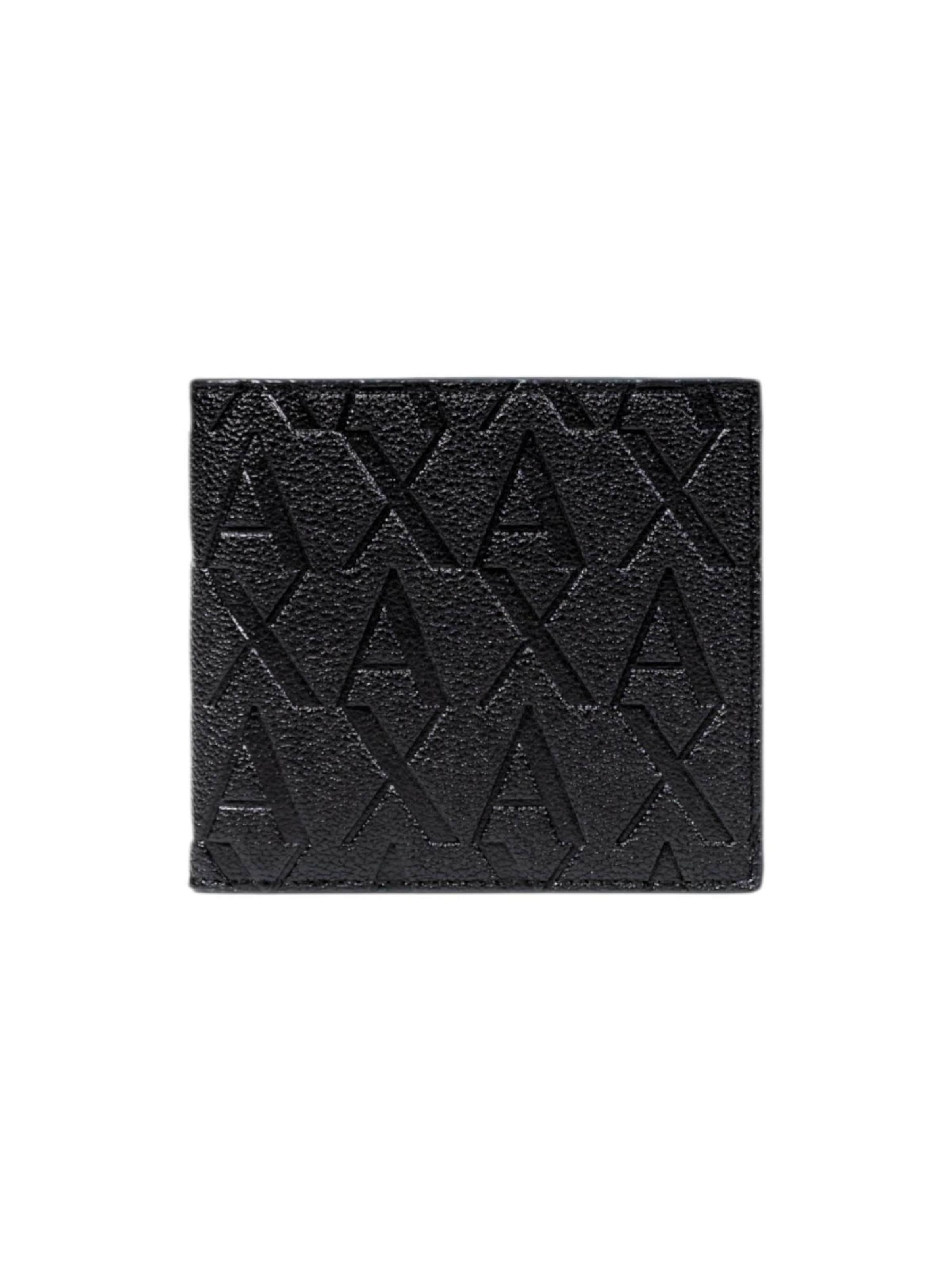 Portamonete 'XM000168 AF12133' di ARMANI EXCHANGE in nero: frontale