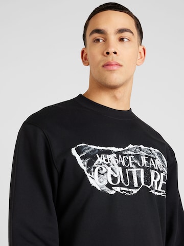 Versace Jeans Couture Sweatshirt in Schwarz