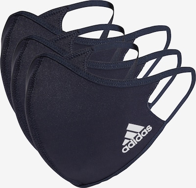 ADIDAS PERFORMANCE Gesichtsmaske 'Badge of Sport' in dunkelblau / weiß, Produktansicht