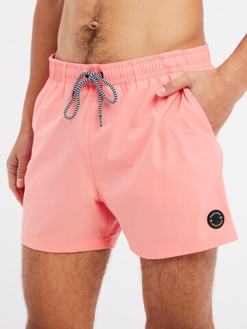 PROTEST Board Shorts 'PRTYESSINE' in Pink
