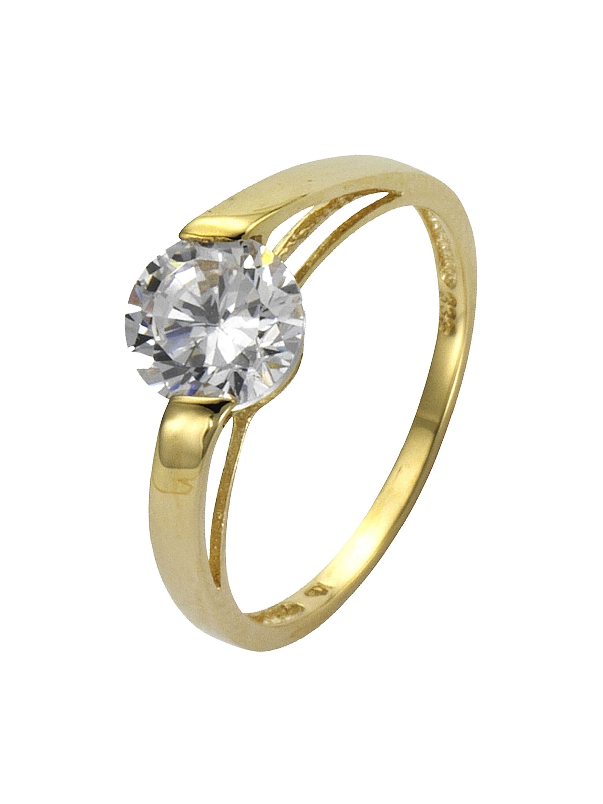 Bague Fascination by Ellen K. en or : devant