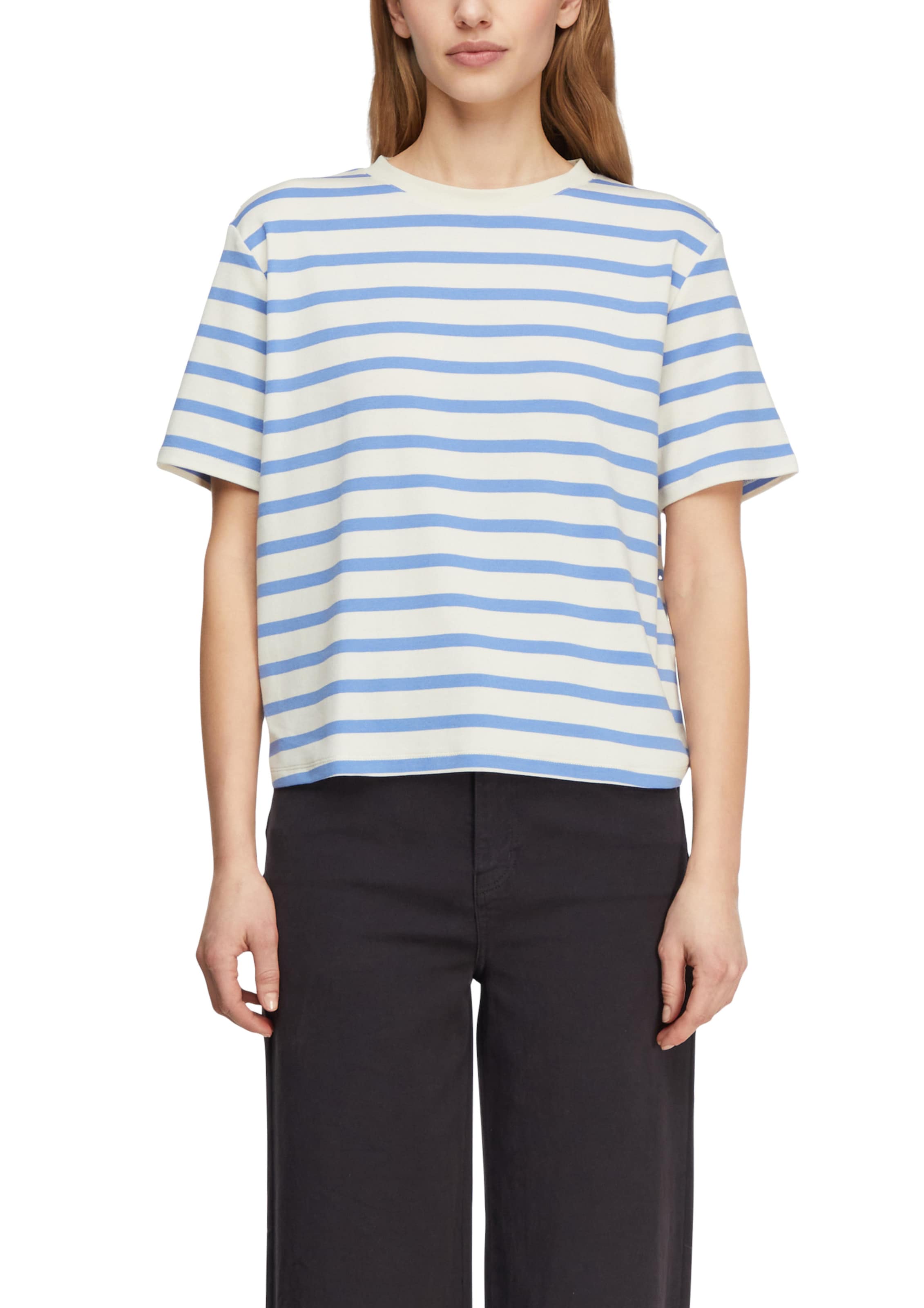 COMMA Shirt in Blauw