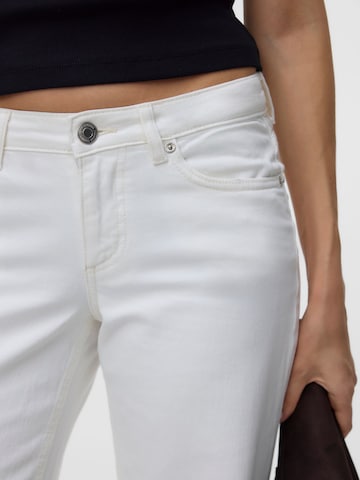VERO MODA - Pierna ancha Vaquero 'VMVanessa' en blanco