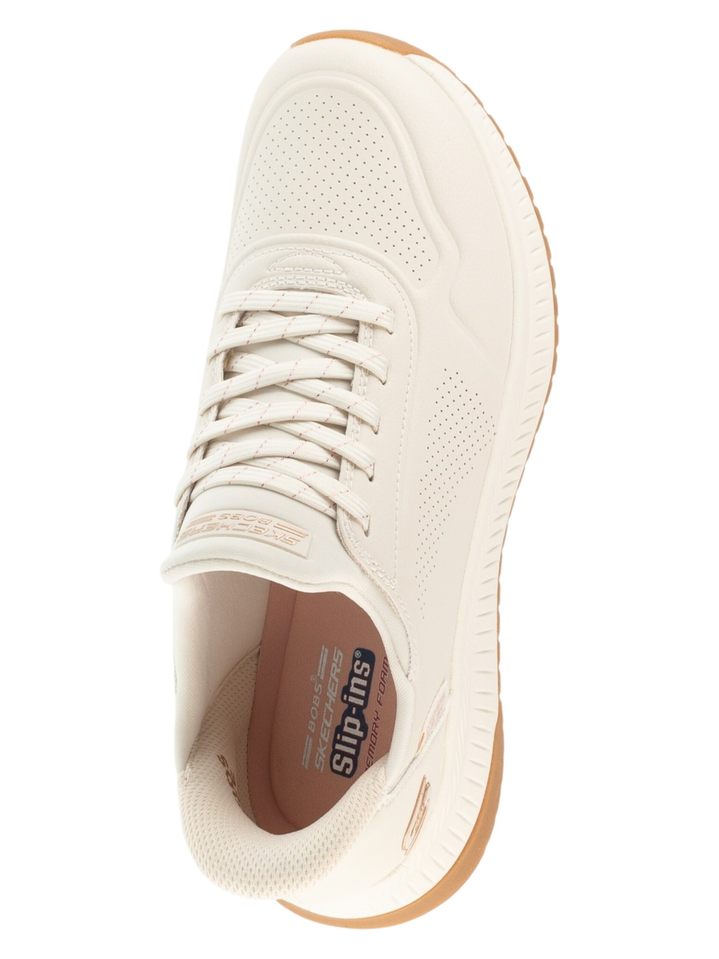 SKECHERS Sneakers laag 'Skechers Slip-Ins: Bobs Squad 4 - Key Look' in Wit