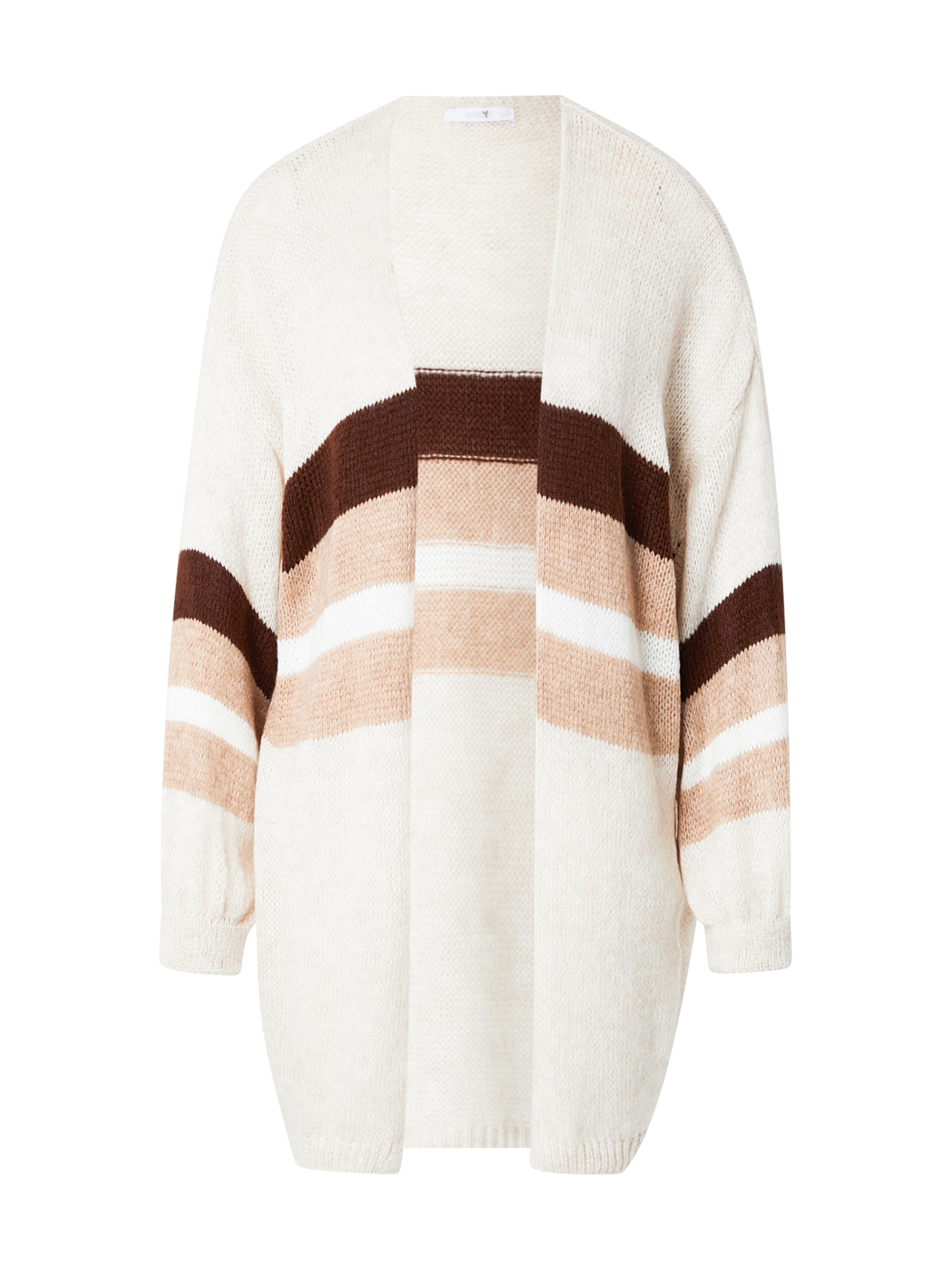 Hailys - Casaco de malha 'Se44rena' em branco: frente