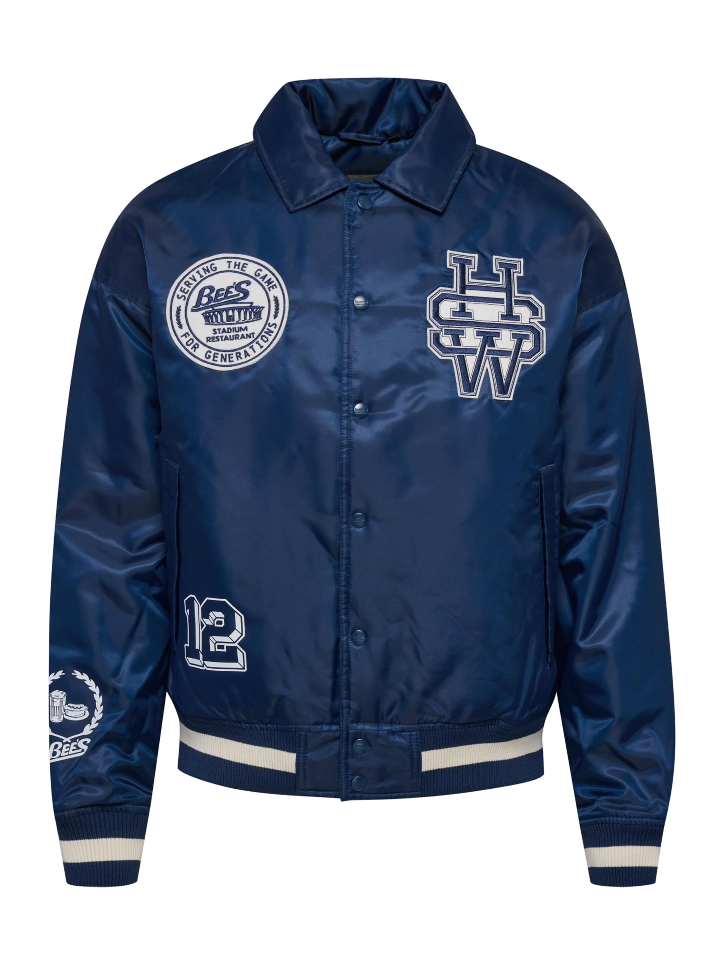 Veste de sport Hummel en bleu : devant