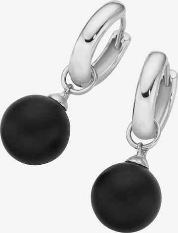 Giorgio Martello Milano - Pendientes en negro: frente