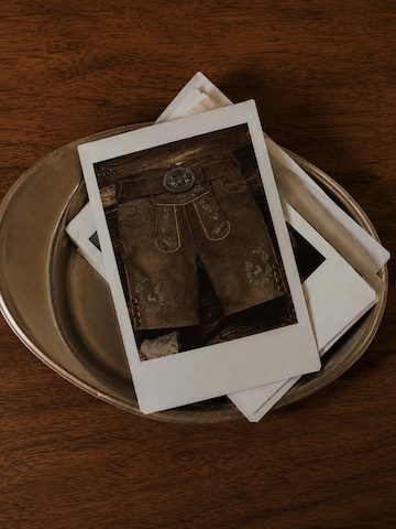 HerzSticht Regular Traditional pants 'Geissberg' in Brown