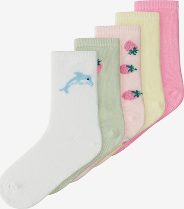 NAME IT Sokid 'NMFVINNI', värv kollane: eest vaates