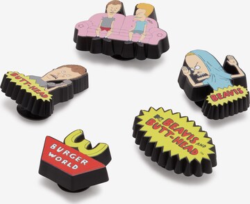 Crocs Shoe Accessories 'Beavis and Butthead' in Blue: front