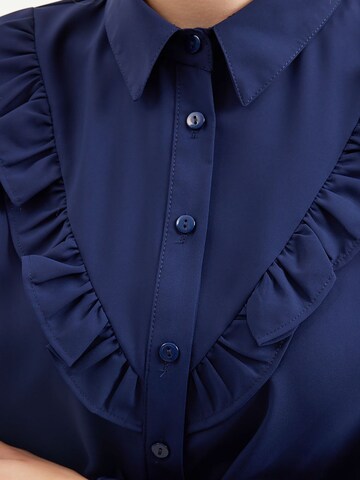 Bigdart Bluse in Blau