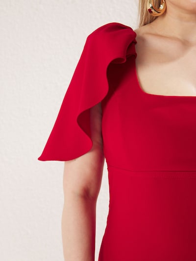 Abito da sera Trendyol Curve di colore rosso, Visualizzazione prodotti