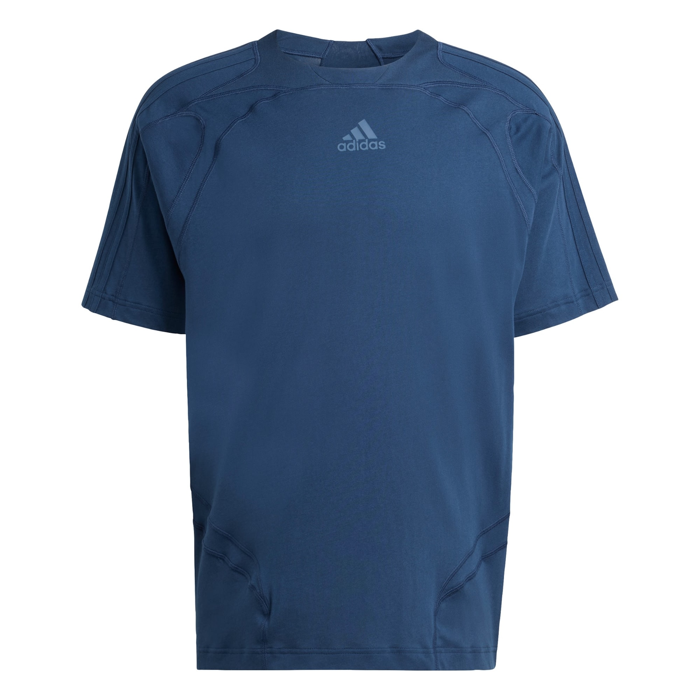 T-Shirt ADIDAS ORIGINALS en bleu : devant