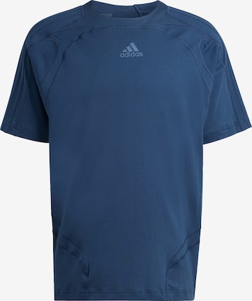 T-Shirt ADIDAS ORIGINALS en bleu : devant