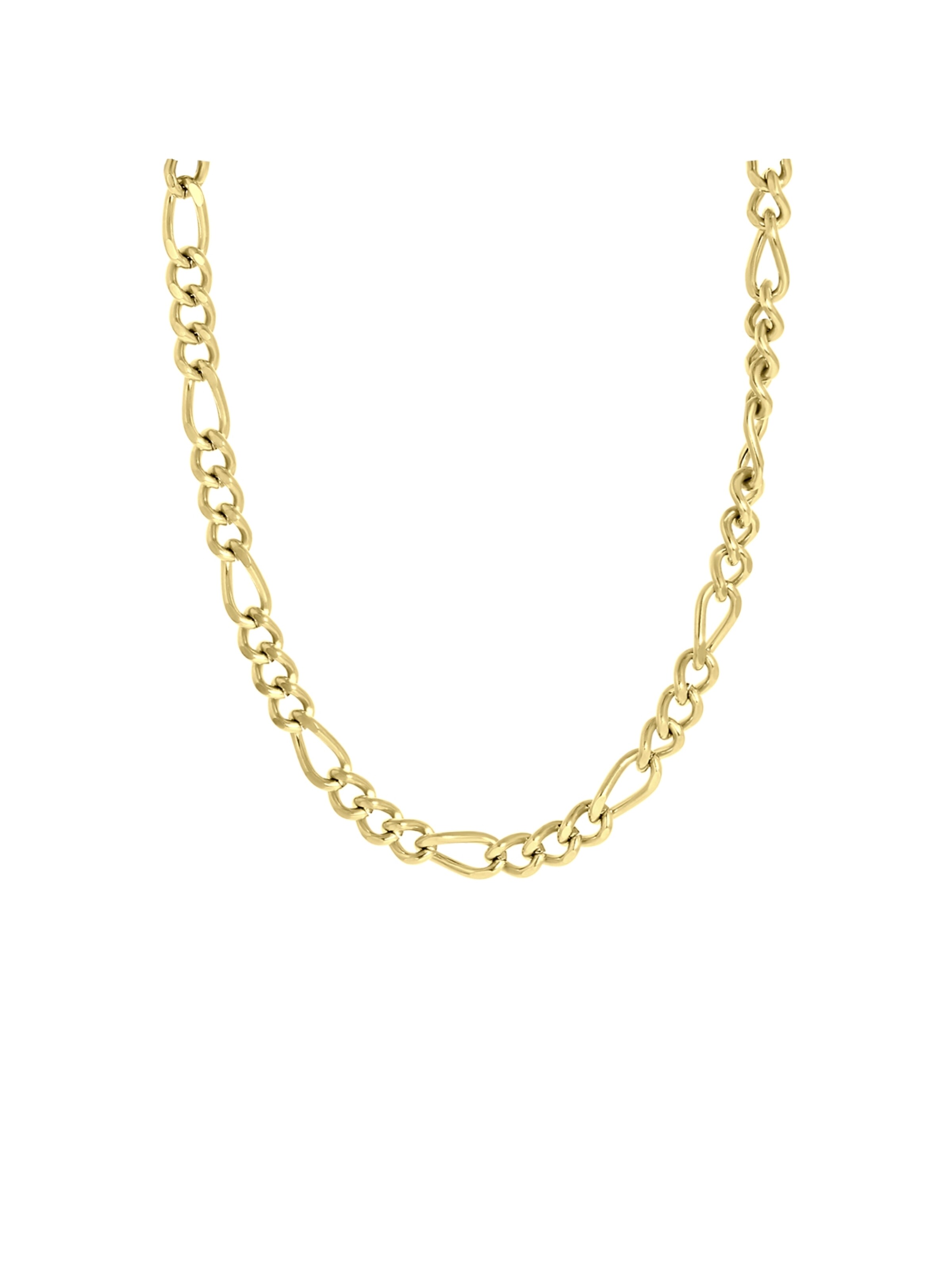 Lucardi Kette in Gold: Vorderseite