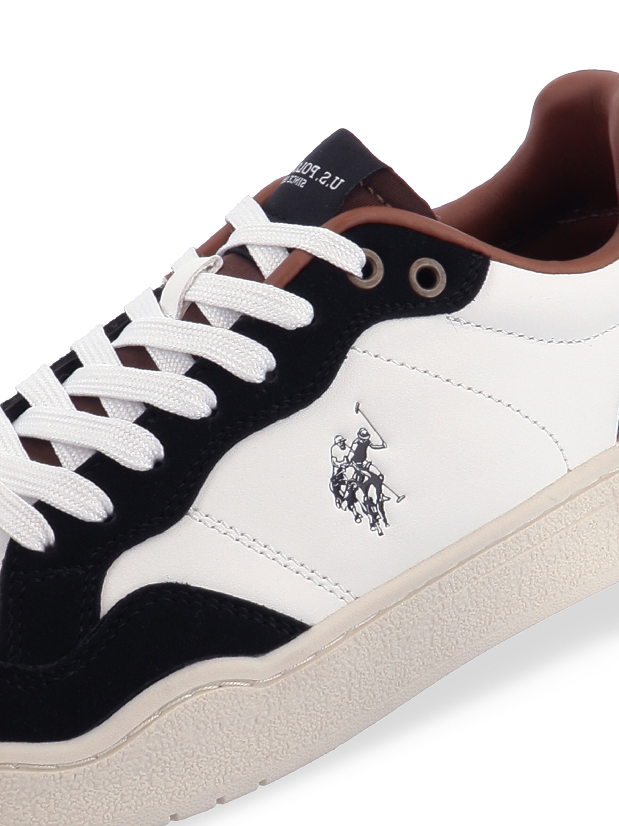 Baskets basses 'Elia' US POLO ASSN. en blanc