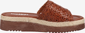 SHABBIES AMSTERDAM Mules in Brown