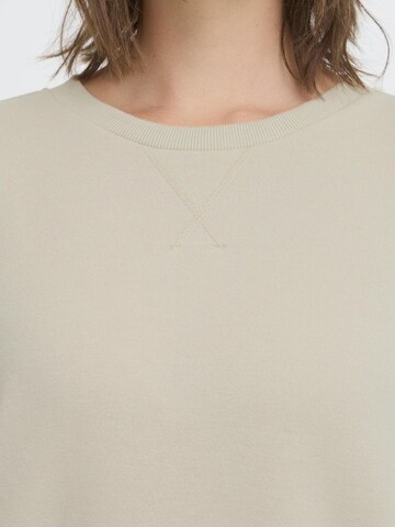 Oxmo Rundhalspullover ' OXHillary ' in Beige