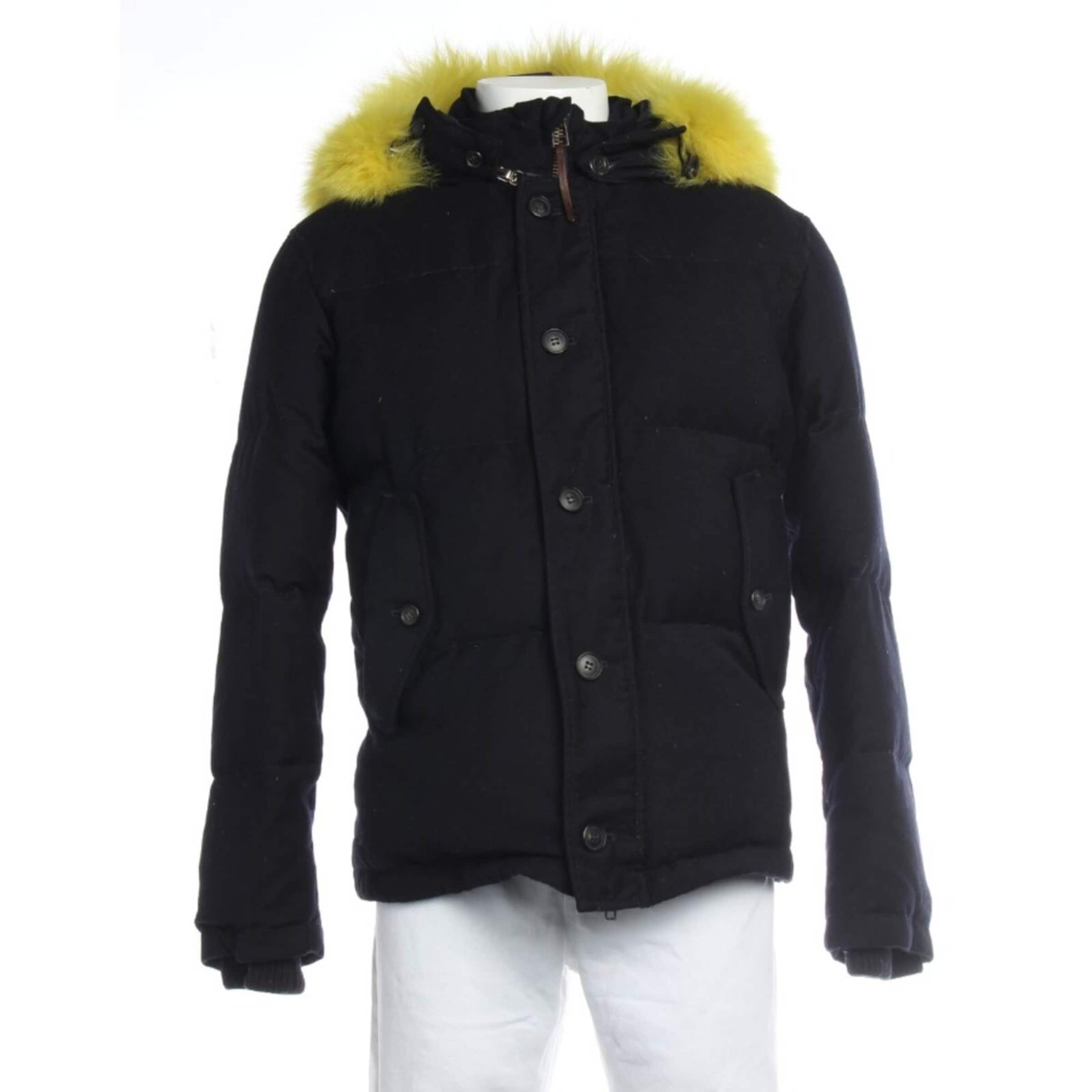 Windsor Winterjacke / Wintermantel S in Gelb: Vorderseite