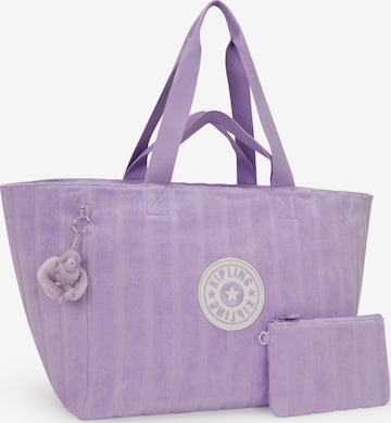 KIPLING Shopper in Purple: front