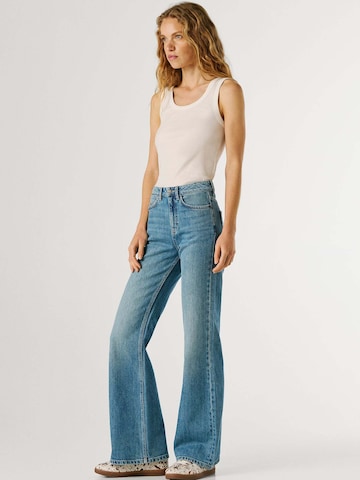 Pepe Jeans Flared Jeans 'Willa' in Blau