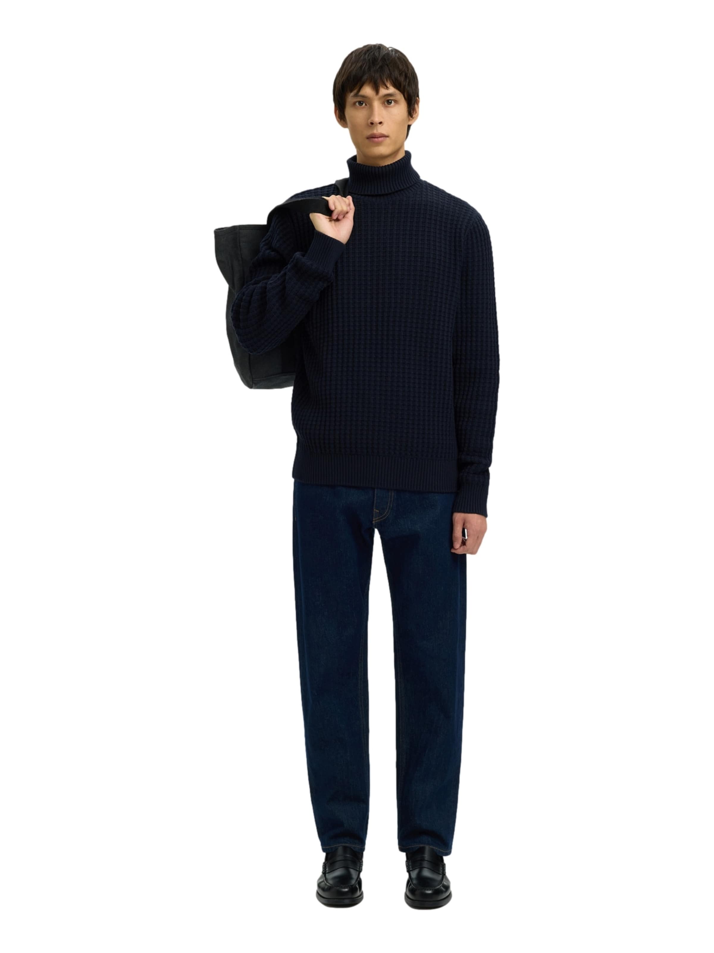 SELECTED Pullover 'SLHTom' in Blau