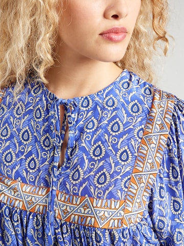 Lollys Laundry Blouse 'Teel' in Blue