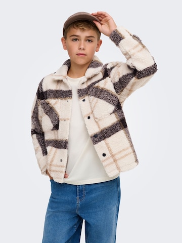 Only & Sons Junior Hemd 'JAYCEE' in Beige: Vorderseite