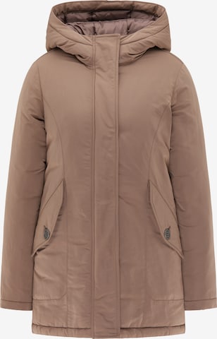 Usha - Chaqueta de invierno en marrón: frente