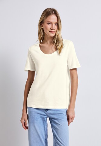 STREET ONE Shirt in White: front