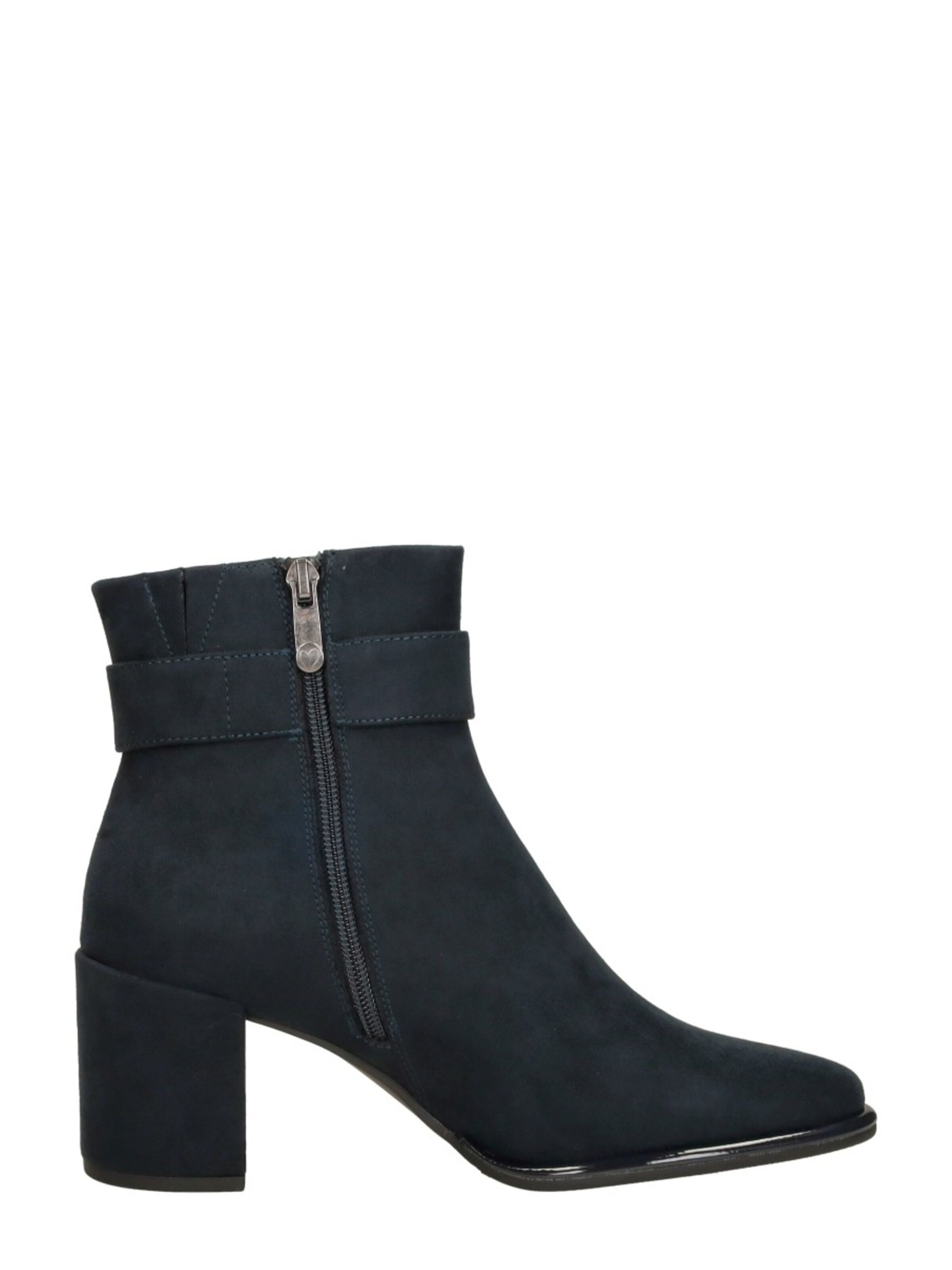MARCO TOZZI Boots 'Enkellaarsjes Hak' in Blauw