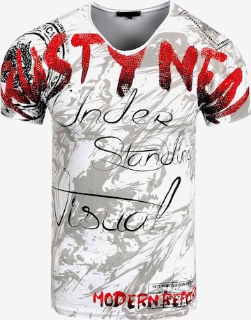 Rusty Neal T-Shirt in Mischfarben: predná strana