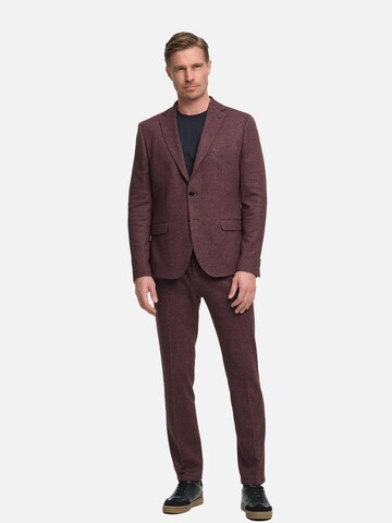 Zuitable Slim fit Suit Jacket 'DiNick' in Red