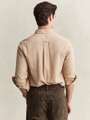 GANT Regular Fit Hemd‌ in Braun