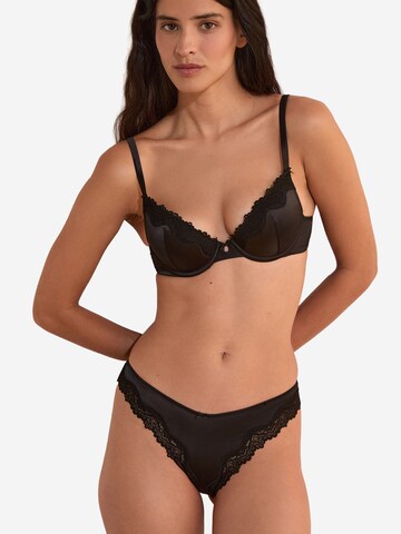 ETAM Push-up BH 'Chuchotee' in Zwart