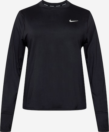 juoda Nike Sportswear Sportiniai marškinėliai 'Element': priekis
