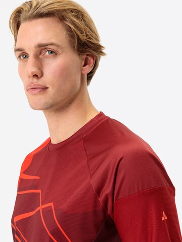 VAUDE Functioneel shirt 'Moab' in Rood